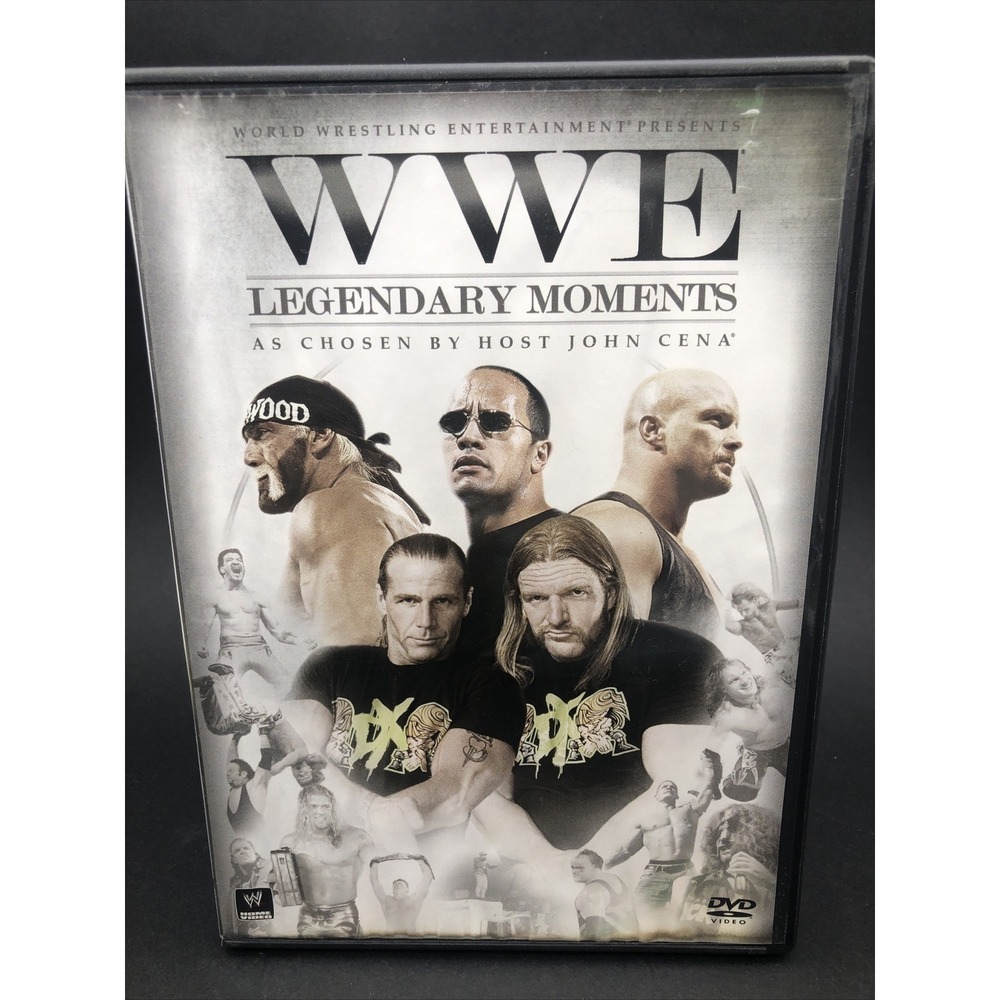 WWE Legendary Moments As Chosen By Host John Cena (DVD,2010)